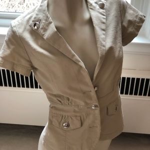 Khaki Blazer by WHBM